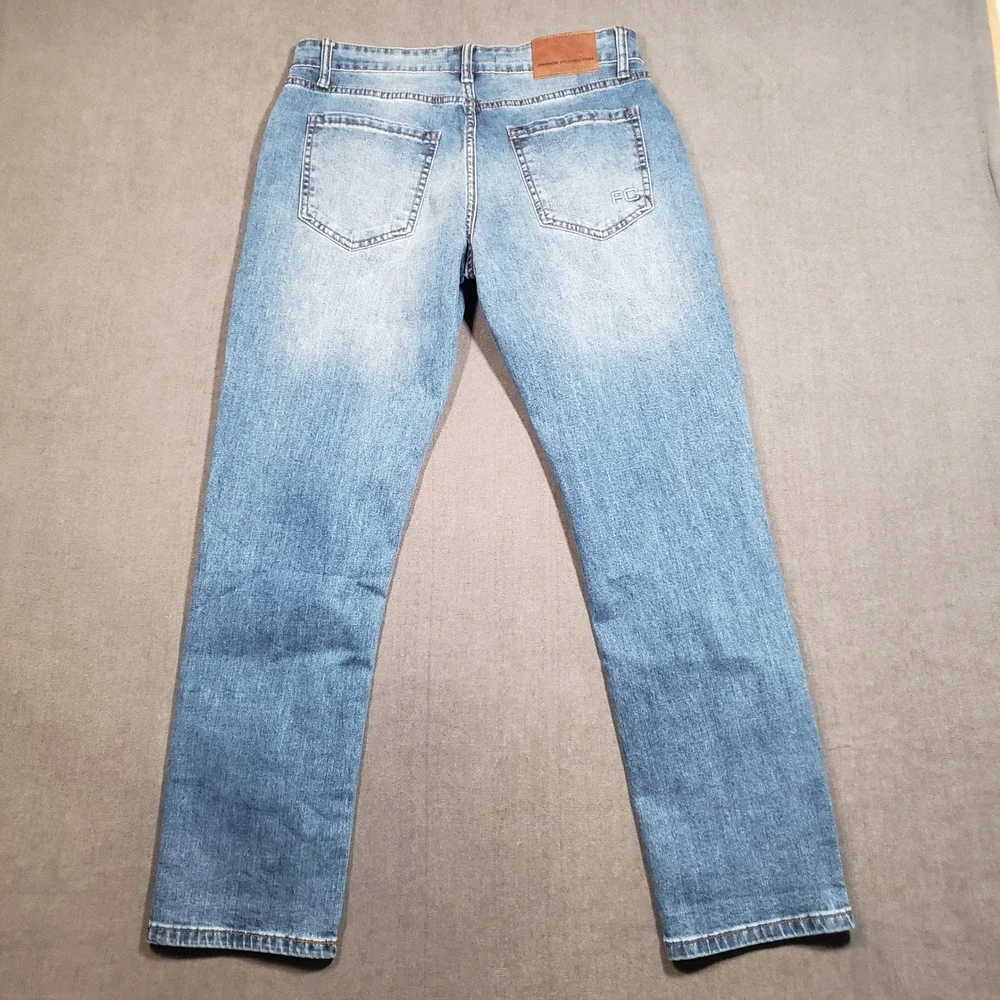 French Connection Savile Slim Fit Jeans Mens W30 L30 Blue Medium‎ Wash Denim